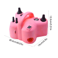 Pikkukuva 6 / 6: Automaattinen sähköinen Balloon Iator kannettava ilmapumppu black+pink 20.5*15.5*14.5cm