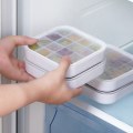 Pikkukuva 6 / 9: 16 ristikkoa, molds , jääpalakone Jääkaappi jääpalakaukalo gray 13.6x13.6x3.2cm