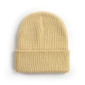 Miniatyrbillede 1 af 7: Varm strikkede huer Solid Unisex til kvinder Beanie uldblandinger Blød efterårs vinterhue Color 8