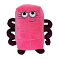 Pikkukuva 1 / 7: 10style Numberblocks Pehmoiset opetusnumeropalikat Nukkelelu eight