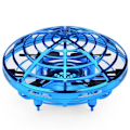 Miniatyrbillede 6 af 6: Mini UFO RC drone Infraed Hand Sensing Induktion Helikopter Model Elektrisk Bærbar Quadcopter flayaball drohne Legetøj til børn red 1pc