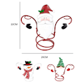 Miniatyrbild 3 av 8: Kreativ vinflaskhållare Santa Claus Snowman Hållare Bägare Santa Claus