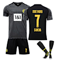 Miniatyrbillede 1 af 6: Børne-/voksen-VM 21 22 Duote væk trøje fodboldsæt SANCHD-7 xs#
