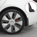 Miniatyrbild 7 av 7: 4st st stänkskydd för Tesla Model 3 Främre Bakre Stänkskydd Fender Kit Grey Model 3