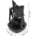 Miniatyrbilde 2 av 5: Phone Shaker Automatisk Phone Swing Device Stop Motion Stand Shaker Mobiltelefon Swing Stegräknare for WeChat Run Step Coun
