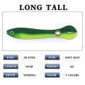 Pikkukuva 3 / 7: 5kpl/10kpl Pehmeä Bionic-kalastusuhe Bionic Loach 10cm Merikalastustarvikkeet 10pcs