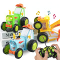 Miniatyrbild 1 av 5: Trådlös fjärrkontroll Bil Stunt Billjus Musik Gungande Tumlande Barnleksaker Gift Boy green