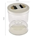 Miniatyrbillede 6 af 8: Separation Pickle Jar Pickle Jar Pickle Flip Pickle Container white 11*11*13cm