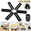 Miniatyrbillede 4 af 7: Creative Folding Isoleringspude Grydeholder Creative Folding Varmeisoleringspude 3pcs 8x5.3cm