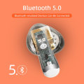 Pikkukuva 9 / 9: Langattomat kuulokkeet mikrofonilla Bluetooth kuuloke Urheilunappikuulokkeet blue 18*32mm