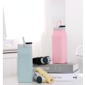 Pikkukuva 10 / 10: Kannettava ulkokäyttöön tarkoitettu silikoninen taitettava vesikuppikeitin light gray 400ml
