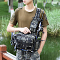 Miniatyrbild 1 av 11: Multifunktionell lutande axelväska för fiske Scorpio Camo