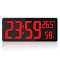 Pikkukuva 1 / 7: Digital Klocka Stor Display, Stor Digital Väggklocka med red