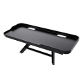 Miniatyrbillede 5 af 6: Hylde Monitor Rack Holder Praktisk Hjemmeopbevaring Computer Kontor Multifunktionel Organizer White