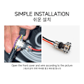 Pikkukuva 3 / 6: Strip Easy Install Vedenpitävä Joustava Auto Modified Valo Neon Lamppu Tesla Model 3 Model Y white