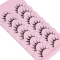 Miniatyrbild 5 av 5: Manga Lashes Natural Look Anime Lashes Mink Wispy Fluffy