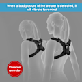 Miniatyrbild 2 av 8: Smart Posture Corrector Osynlig Correction Belt Smart Sensor black 110*80*15mm
