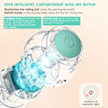 Miniatyrbillede 5 af 8: Elektrisk Cat Ball Automatisk Rolling Ball Cat Interactive Toys blue ball 43mm(diameter)