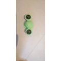 Miniatyrbild 9 av 10: Väderkvarn roterande självlysande kattleksaker för husdjur green