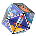 Miniatyrbild 8 av 9: Infinite Flip Rubik's Cube Vuxenleksaker för barn Variety of life