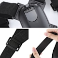 Miniatyrbild 4 av 8: Smart Posture Corrector Osynlig Correction Belt Smart Sensor black 110*80*15mm