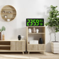Miniatyrbild 4 av 7: Digital Klocka Stor Display, Stor Digital Väggklocka med white