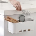 Miniatyrbild 8 av 11: Multifunktionell hängande kökslådhylla push-pull box 1pc