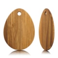 Pikkukuva 4 / 9: Drop Shape Puinen leikkuulauta Keittiövälineet brown 330x250x15mm