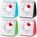 Miniatyrbild 2 av 6: 60 minuter Analog Visual Timer Time Management Tool green 78*78*48mm