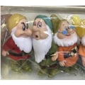 Pikkukuva 3 / 5: Lumikki ja seitsemän kääpiötä toimintahahmolelut PVC-nuket colorful 7pcs