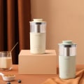 Miniatyrbild 4 av 8: 5 i 1 elektrisk kaffemaskin för mjölkte yellow