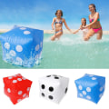 Miniatyrbild 1 av 6: Spellek Kub Uppblåsbara Leksaker Rolig Pool Utomhus Festleksak Vattenspelleksak blue