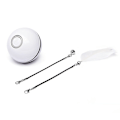 Miniatyrbillede 7 af 10: Automatisk Smart Cat Toy Ball Catnip USB-opladning Farverig LED blue 2.4inch(diameter)