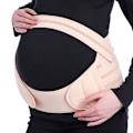 Miniatyrbild 4 av 7: Gravida kvinnor Bälten Gravid Magbälte Midjevård Magstöd Magband Ryggbygel Graviditetsskydd prenatal bandage black m