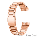 Miniatyrbillede 4 af 5: For Fitbit Charge 5 4 3 2 Smart Armbånd Watch Rustfrit Stål Rem Loop Til Fitbit Charge 3 SE Sølv Rem Correa Gold For Charge 3 4
