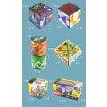 Miniatyrbild 7 av 9: Infinite Flip Rubik's Cube Vuxenleksaker för barn Variety texture