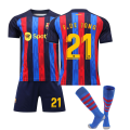 Pikkukuva 1 / 6: Lapsi / Aikuinen 22 23 World Cup Barca Jersey set f.de jong-21 22