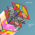 Miniatyrbild 6 av 10: Infinite Flip Rubik's Cube Vuxenleksaker för barn Variety of space
