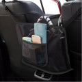 Miniatyrbillede 8 af 9: Bil Net Pocket Håndtaske Bil Opbevaring Mellem Sæde Opbevaring red+black 40cm * 11.5cm * 26cm