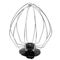 Miniatyrbillede 2 af 8: Rustfrit stål Wire Pisk Mixer Tilbehør Kage Ballon Piskeris silver