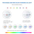 Miniatyrbillede 3 af 10: Automatisk Smart Cat Toy Ball Catnip USB-opladning Farverig LED white 2.4inch(diameter)