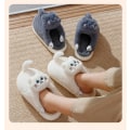 Pikkukuva 6 / 7: Cuddly Hug Cat Tossut Kawaii Floor Shoes Furry Tossut beige 40/41