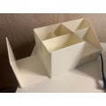 Miniatyrbild 10 av 11: skrivbordsförvaring box office pennhållare beige