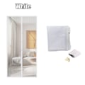 Pikkukuva 1 / 7: 5 kokoa Basic Magneettinen Mosquito Net Summer Anti Bug Fly Oviverhot Mesh White 80 x 210cm