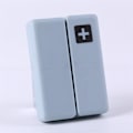 Miniatyrbild 4 av 9: Vikbar resemedicinhållare Pill Box Case green 7x2.5x10cm