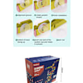 Miniatyrbillede 9 af 9: Babybadelegetøj DIY Marble Race Run Samling Track Badeværelse colorful 66pcs