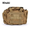 Pikkukuva 3 / 11: Outdoor Canvas vedenpitävä kalastusuistinlaatikko taktinen paketti camouflage