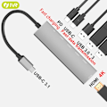Pikkukuva 5 / 5: IVR Type-c - Hdmi 4k tai USB 3.0 tai Pd pikalataus 6-in-1 -muunnin monitoimilaajennus 1pc