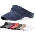 Pikkukuva 2 / 11: Visiirihattu Kevät Kesä Sports Sun Cap Unisex Säädettävä khaki 7cm(brim)