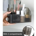 Miniatyrbillede 3 af 9: Desktop Make Up Smykker Opbevaringsboks Diverse Container transparent with grid